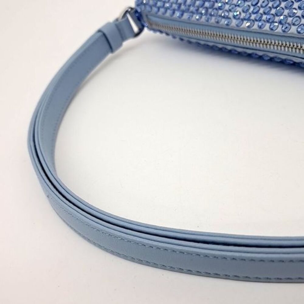 Prada Satin Triangle Mini Bag - image 5